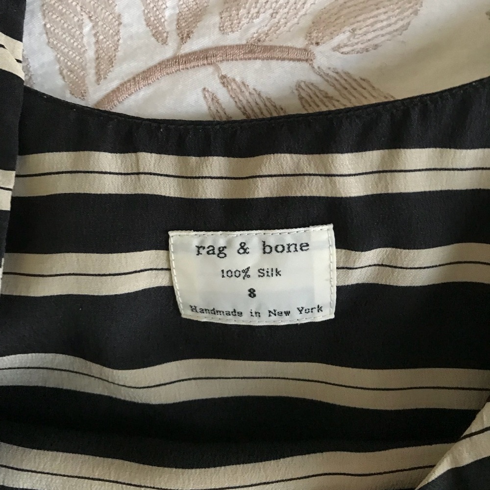 Mint RAG & BONE Silk Flowy Top